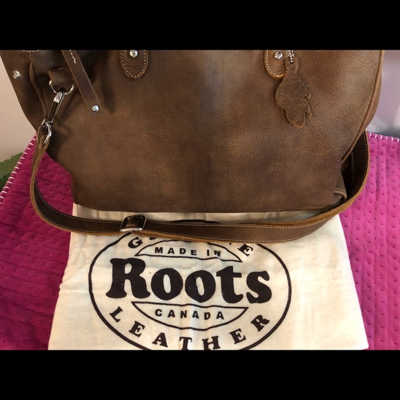 ROOTS grace large Africa tribe crossbody bag - Picture 12 of 12